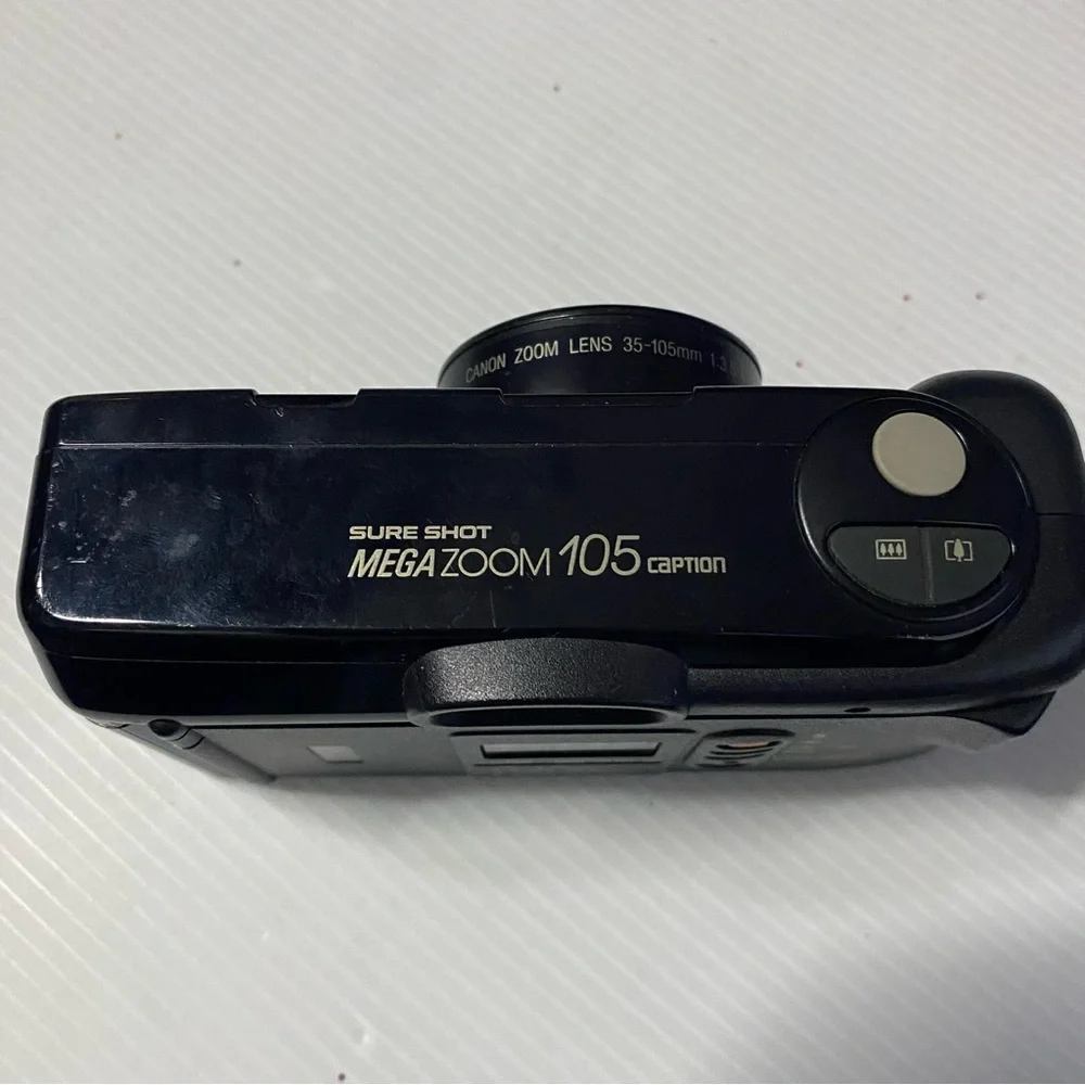 Canon Sure Shot Mega Zoom 105 Caption Camera FOR PARTS ONLY untested